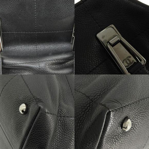 CHANEL Chocolate Bar Handbag Calf Leather Women's - Picture 9 of 11